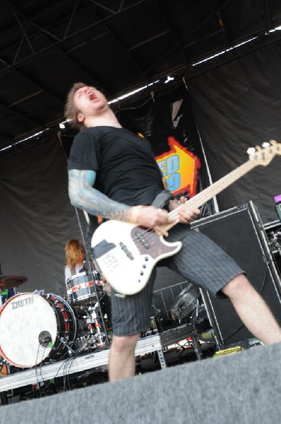 Underoath at Warped Festival, San Antonio, Texas